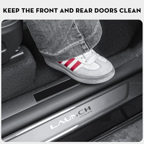 8PCS Door Sill Protectors for Tesla Model Y Juniper [Full Protection (8 Count)