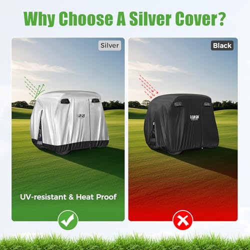 4 Passenger Golf Cart Cover for Yamaha EZGO Club Car