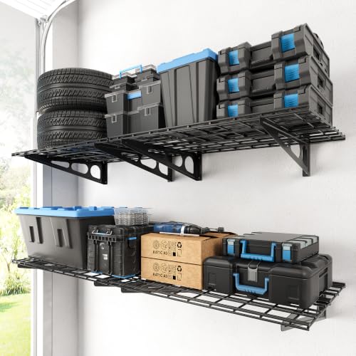 4 Pack 2x3ft Garage Shelving (4 Count)