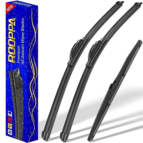 3 Wipers Fits Lexus RX450h
