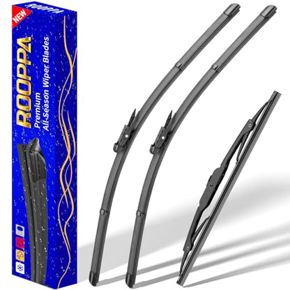 3 Wipers Fits Chevrolet Chevy Traverse 2012