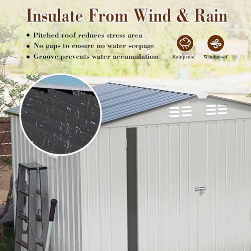 6x3.6FT Storage Shed
