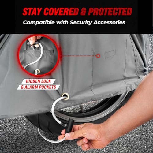 Waterproof Outdoor Motorcycle Cover for Adventure Bikes