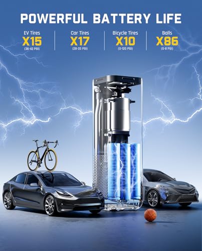 X8 APEX EV Tire Inflator Portable Air Pump