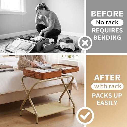 Luggage Rack for Guest Room (2 Count)