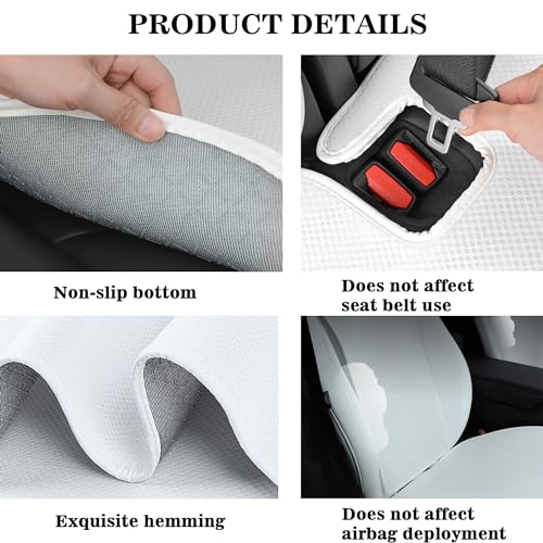 Front Car Seat Covers for Tesla Model Y Model S Model X Model 3