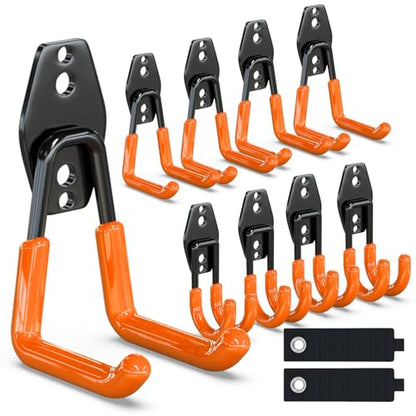 Garden Hose Holder Wall Mount 4 Pack 2.8 Inch (8 Count)