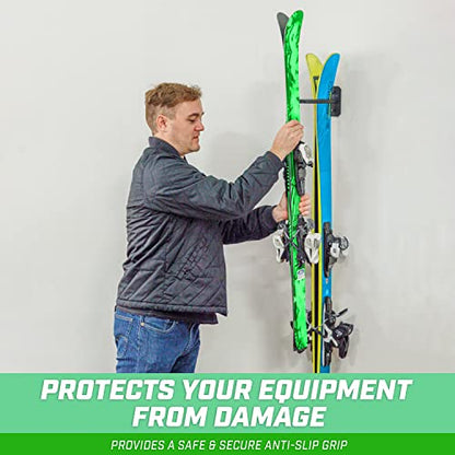 Wall Mounted Ski and Snowboard Storage Rack