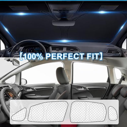 10pcs Thicken Sun Shades for Honda Fit 2015