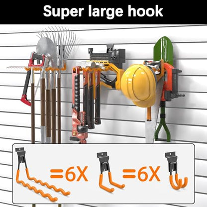 Slatwall Hooks 18 Pack Heavy Duty Multi Sizes (18 Count)