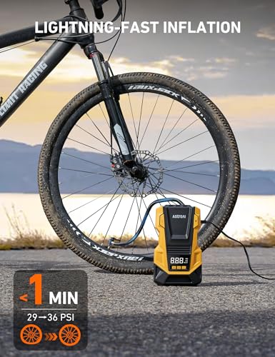 Tire Inflator Portable Air Compressor (39.1541 Ounce)