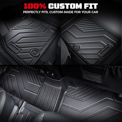 TPE Floor Mats Set for Kia Telluride 2025 2024 2023 2022 2021 2020