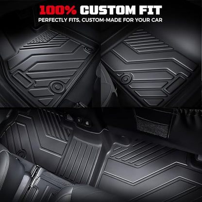 TPE Floor Mats Set for Kia Telluride 2025 2024 2023 2022 2021 2020