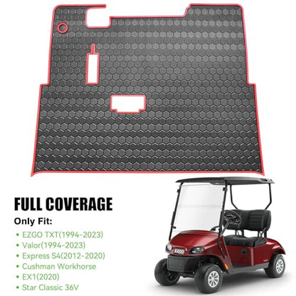 EZGO TXT Golf Cart Full Coverage Floor Liner Mat
