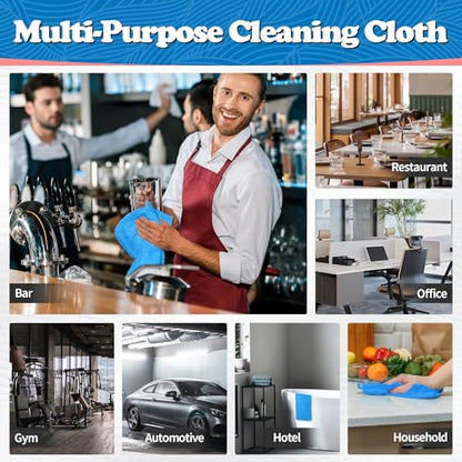 Shop Towels Microfiber Cleaning Cloth Bulk (200 Count)