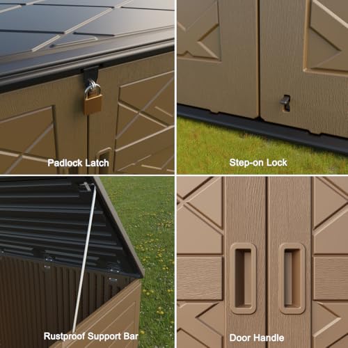Larger Outdoor Storage Shed Weather Resistance