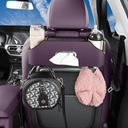 Car Seat Back Organizer with Cup Holders (22.9281 Ounce)