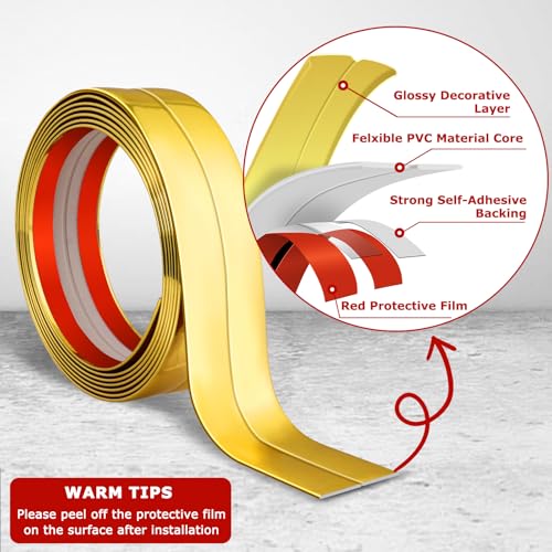 Wall Corner Protector Peel and Stick Corner Trim Molding