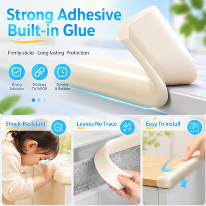 Foam Baby Edge Protector Strip Furniture Safety (8 Count)