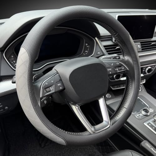 Nappa Leather Steering Wheel Cover