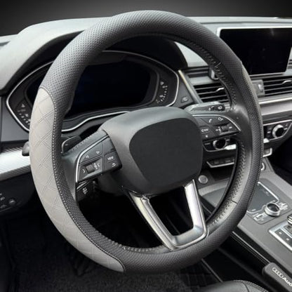 Nappa Leather Steering Wheel Cover