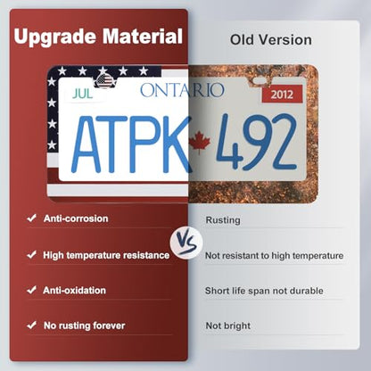2 Pack License Plate Frames (2 Count)
