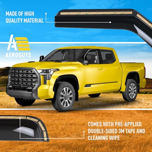 Extra Durable Window Deflectors in (4 Count)