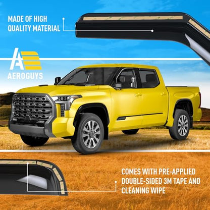 Extra Durable Window Deflectors in (4 Count)