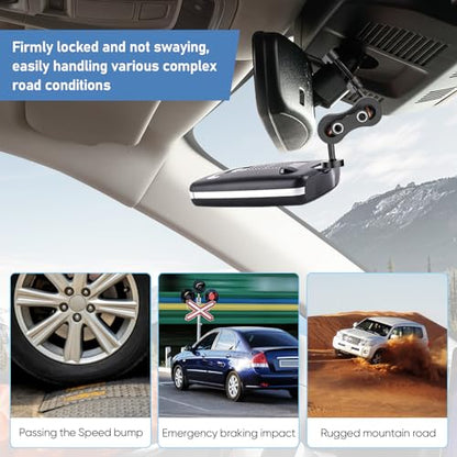 Radar Detector Mount Rearview Mirror Bracket
