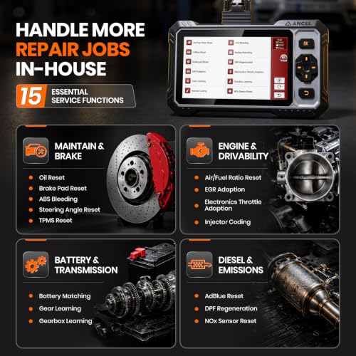 FX6100 Bidirectional OBD2 Scanner