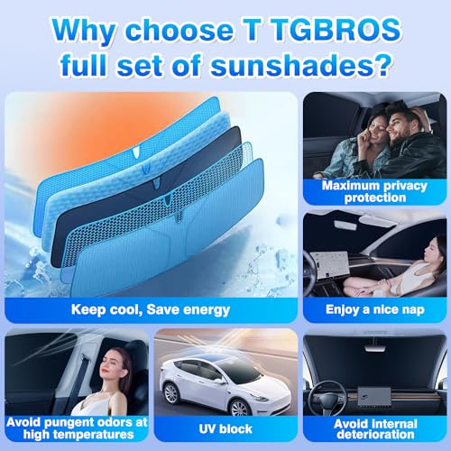 Windshield Sun Shade for Toyota RAV4 2019 (8 Count)