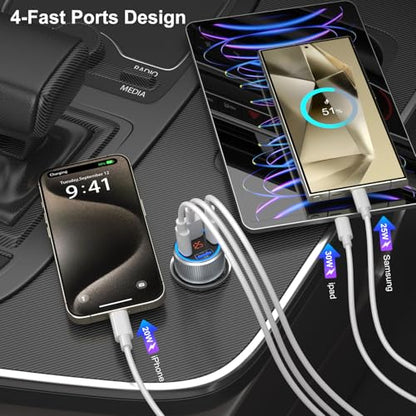 USB C Car Charger (5 Count)