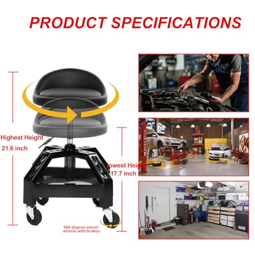 Garage Shop Rolling Seat