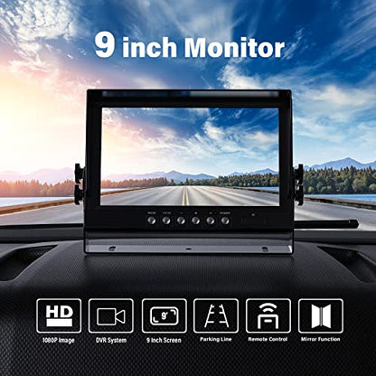 1080P Wired Backup Camera System Kit