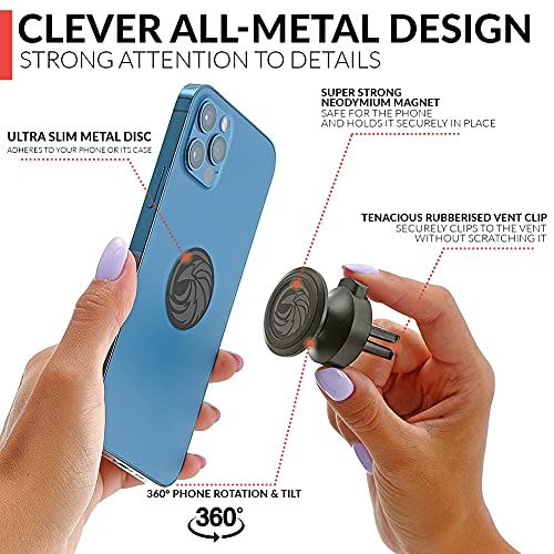 New 2026 Magnetic Cell Phone Holder for Car Vent【 All
