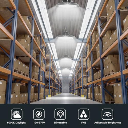 180W UFO LED High Bay Light 4 Pack (2 Count)