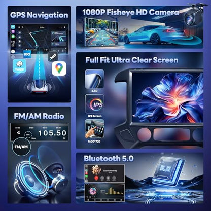 13.1 Inch 8 Core Radio for Chevy Silverado GMC Sierra 2014