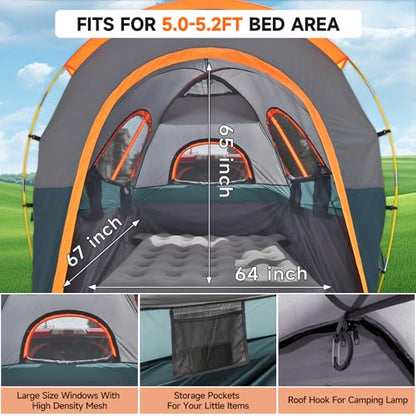 Truck Bed Tent 5.0' ~ 5.2'