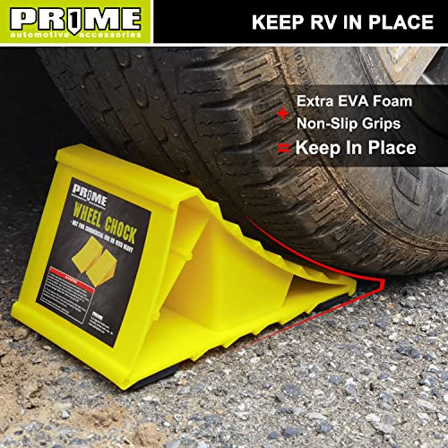 PR1ME Wheel Chocks with Non (72 Count)