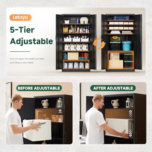 Metal Garage Storage Cabinets with Lock