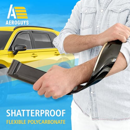 Extra Durable Window Deflectors in (4 Count)