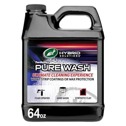 Pure Wash Foaming pH Neutral Car Soap (64 Fl Oz)