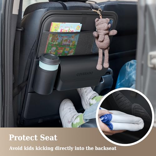 Car Backseat Organizer with Tablet Tray