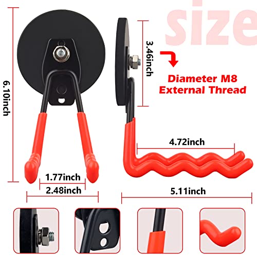 Heavy Duty Large Magnet Hooks (2 Count)