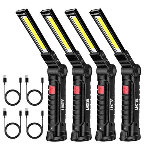 Rechargeable LED Work Light (4 Count)