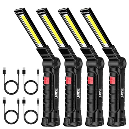 Rechargeable LED Work Light (4 Count)