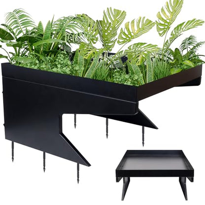 Weatherproof Robotic Lawn Mower Garage With Planter Compatible For All Robotic Lawn Mower Heavy