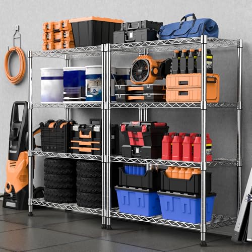 1000 lbs Storage Shelving Steel Heavy Duty 4