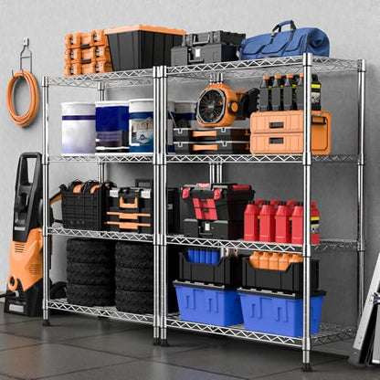 1000 lbs Storage Shelving Steel Heavy Duty 4