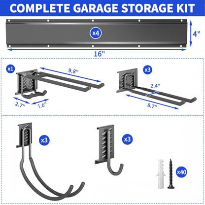 Garage Tool Organizer Wall Mount
